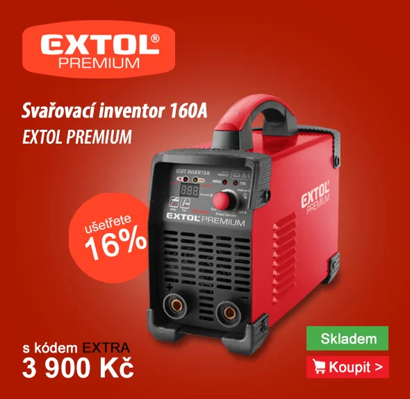 Svařovací inventor 160A Extol Premium