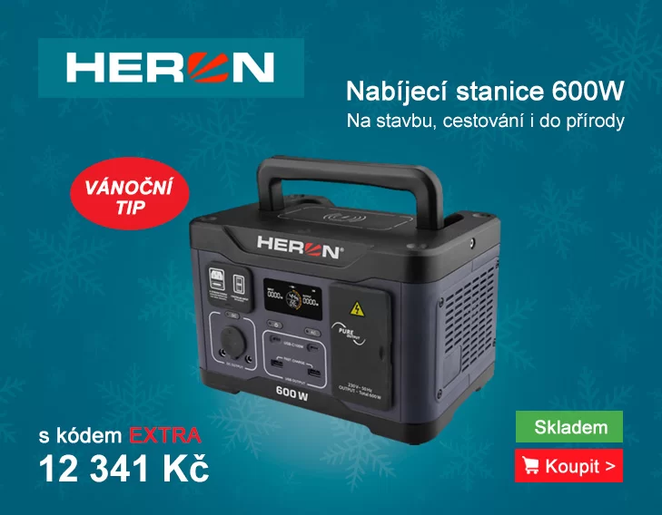 Nabíjecí stanice 600W HERON 8896800