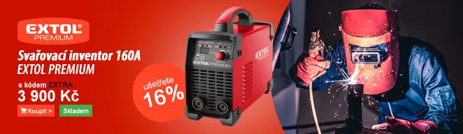 Svařovací inventor 160A Extol Premium