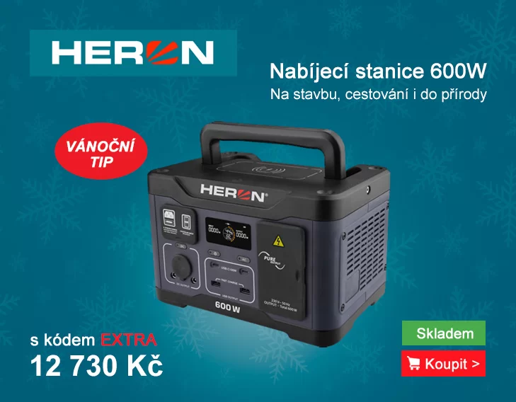 Nabíjecí stanice 600W HERON 8896800