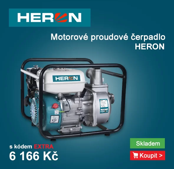 Motorové proudové čerpadlo HERON