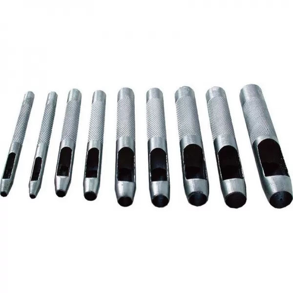 Děrovač kůže sada 9ks 2-10mm EXTOL CRAFT 10266