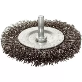 Kartáč okružní 75mm vlnitý drát S 0,3mm stopka 6mm EXTOL CRAFT 17054