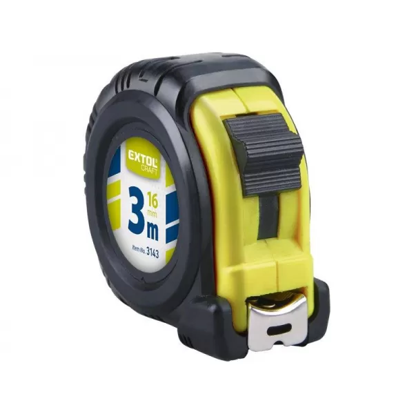 Metr svinovací 10m x 25mm pryžový obal EXTOL CRAFT 3149