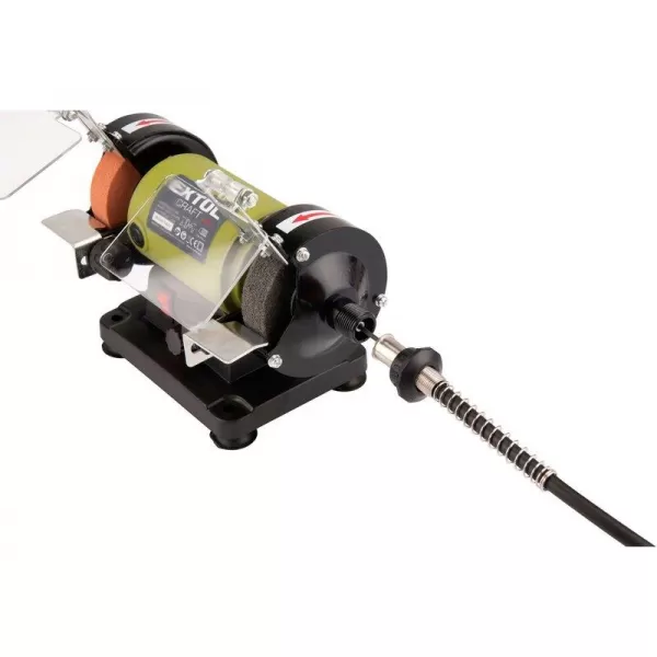 Dvoukotoučová stolní bruska EXTOL CRAFT 410112