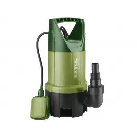 Ponorné čerpadlo na znečištěnou vodu, 400W, 7500l/h Extol Craft 414123
