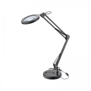 Lampa stolní s lupou USB napájení 2400lm 3 barvy Extol Light 43160