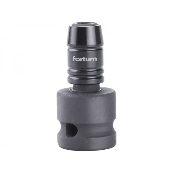 Rázový adaptér 1/2"čtyřhran na hroty 1/4", CrMoV FORTUM 4790002