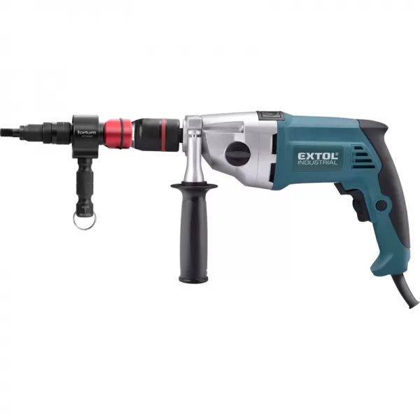 Nástavec nýtovací na vrtačku T, pro nýtovací matice M3-M12, CrMoV FORTUM 4770664