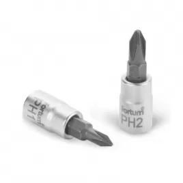 Hlavice zástrčná šroubovák PH 1/4" PH 3 L 37mm FORTUM 4701813
