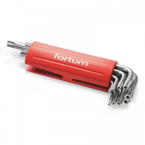 L-klíče TORX vrtané 9ks TTa 10-50 S2 FORTUM 4710200