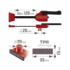 Svěrka přítlačná horizontální k multif. stolům, 0-120mm FORTUM 4759992