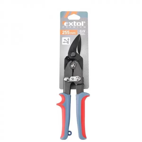 Nůžky na plech převodové 255mm rovně a doleva CrV EXTOL PREMIUM 48000