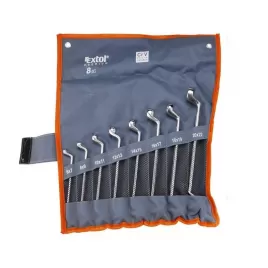 Klíče očkové sada 8ks 6-22mm CrV EXTOL PREMIUM 6219