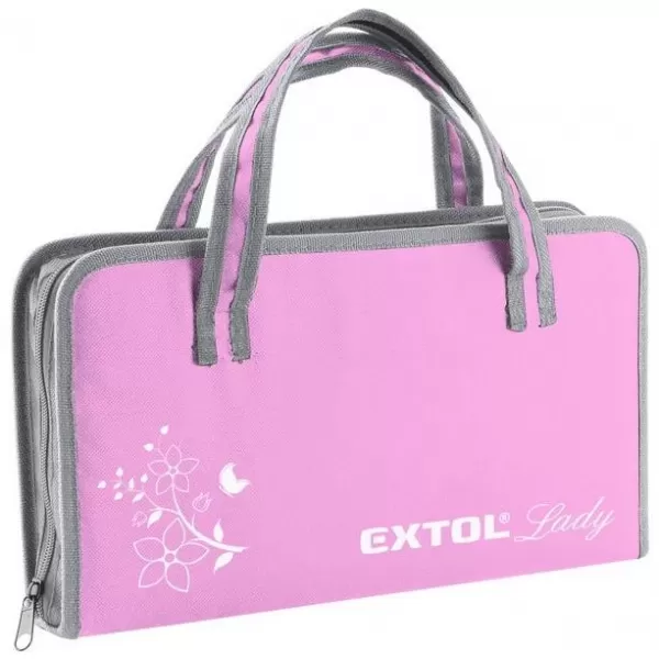 Sada nářadí 39ks růžová CrV EXTOL LADY 6596