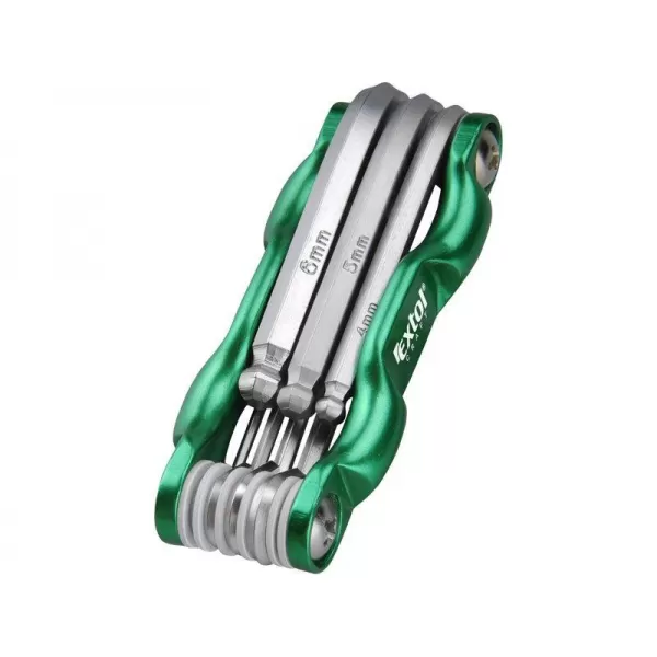 Klíče imbus sada 7ks 1,5-6mm EXTOL CRAFT 66006