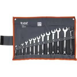 Klíče očkoploché sada 13ks 6-22mm EXTOL PREMIUM 6733