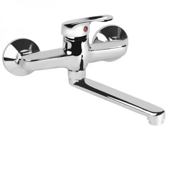 Baterie umyvadlová dřezová rozteč 150mm rovné ramínko 20cm VITTORIA 72007