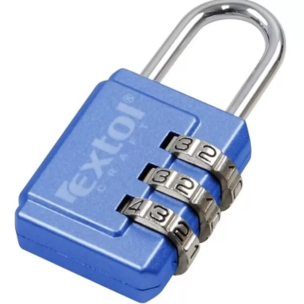 Zámek kombinační s trojmístným kódem EXTOL CRAFT 78112