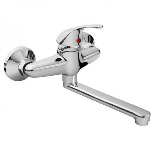Baterie umyvadlová dřezová rozteč 100mm rovné ramínko 20cm BALLETTO 81008