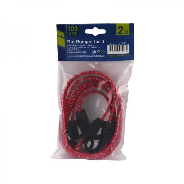 Gumy upínací ploché 2ks 100cm EXTOL CRAFT 82370