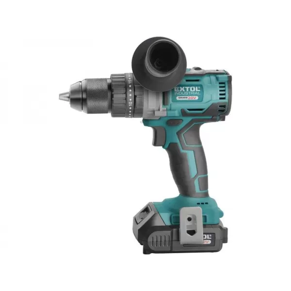 Aku příklepový vrtací šroubovák EXTOL INDUSTRIAL SHARE20V BRUSHLESS 8791800