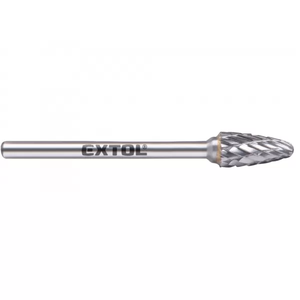 Fréza karbidová kulatý oblouk, 6x13mm, stopka 3mm Extol Industrial 8703853