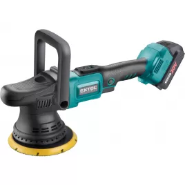Aku leštička orbitální 20V/2,0 Ah SHARE20V 150mm BRUSHLESS Extol Industrial 8791844