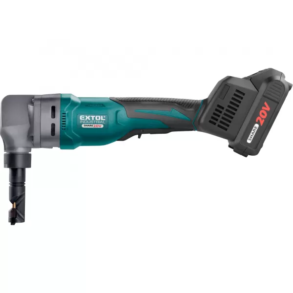 Aku nůžky na plech prostřihovačky 20V 1x2,0Ah SHARE20V BRUSHLESS EXTOL INDUSTRIAL 8791830