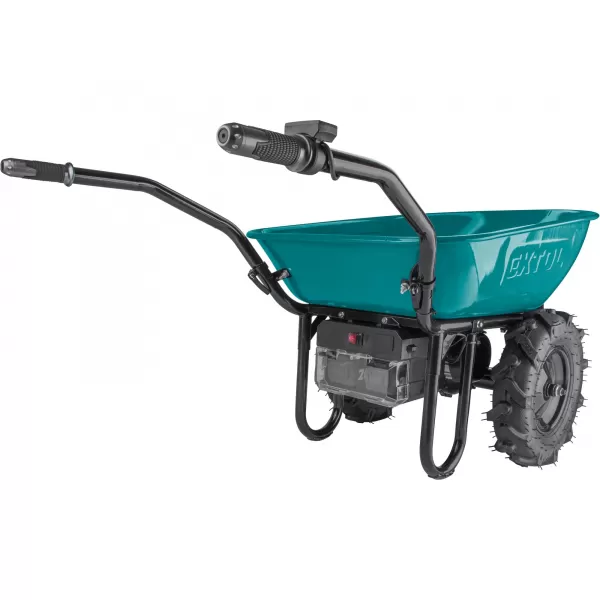 Aku kolečko 20V bez aku dvoukolák s převodovkou SHARE20V EXTOL INDUSTRIAL 8791941