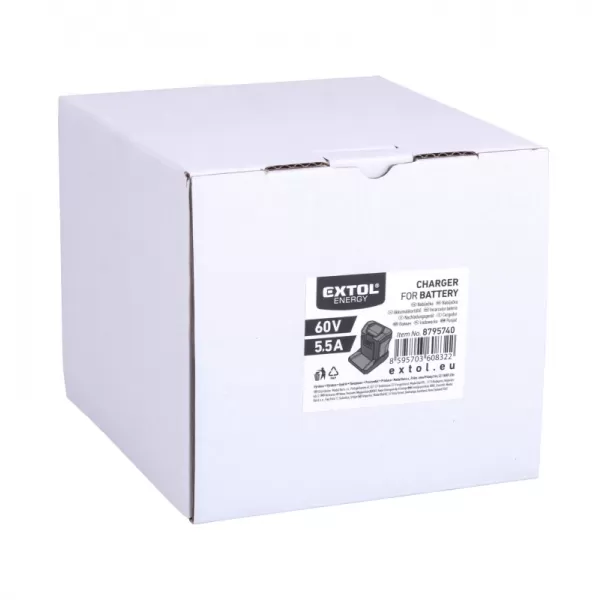 Nabíječka 60V/5,5A EXTOL INDUSTRIAL 8795740