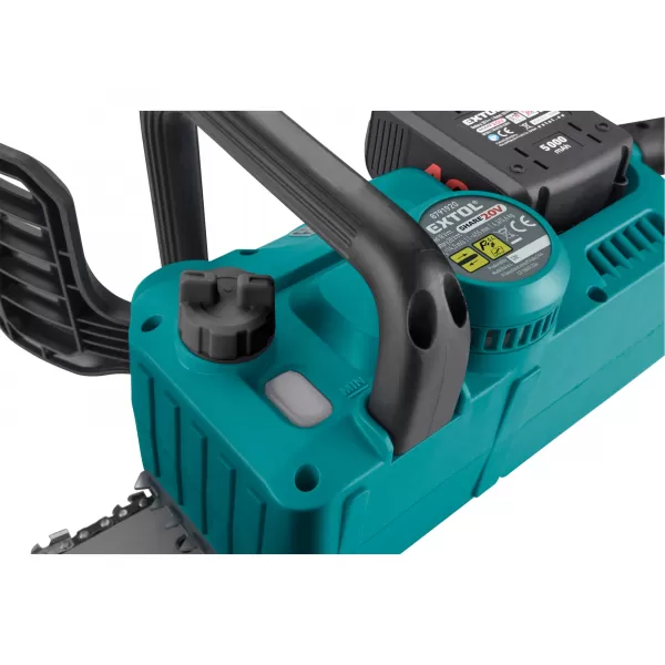 Aku řetězová pila SHARE20V/2x4,0 Ah Extol Industrial 8791920
