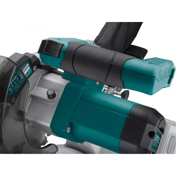 Aku pokosová pila 20V bez aku s laserem SHARE20V BRUSHLESS EXTOL INDUSTRIAL 8791827