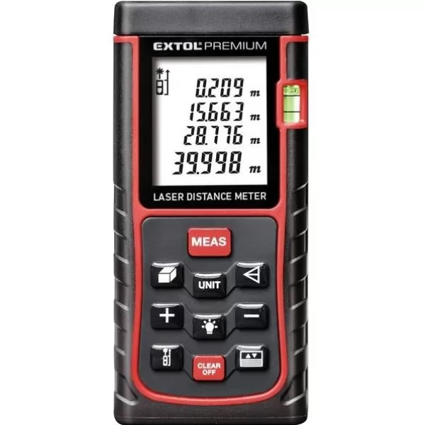 Metr laserový digitální 0,05-40m EXTOL PREMIUM 8820042