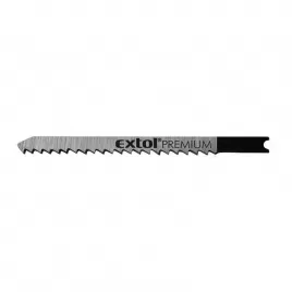Plátky do přímočaré pily 5ks 75x2,5mm úchyt UNIVERSAL HCS EXTOL PREMIUM 8805503