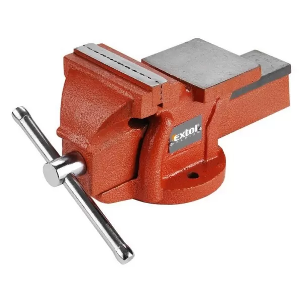 Svěrák s kovadlinou 100mm 6,5kg rozevření 65mm EXTOL PREMIUM 8812612