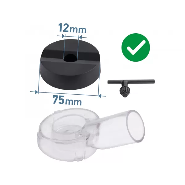 Stojan na vrtačku se sklíčidlem EXTOL PREMIUM 8807005