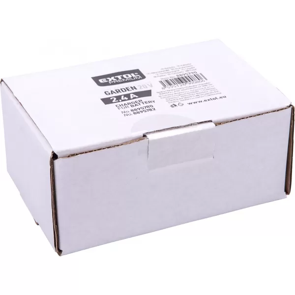 Nabíječka GARDEN20V, 2,4A Extol Premium 8895790