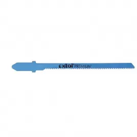 Plátky do přímočaré pily 5ks 57x1,5mm úchyt BOSCH Bi-metal EXTOL PREMIUM 8805201