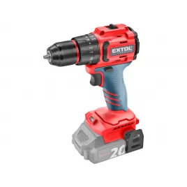 Aku vrtací šroubovák s příklepem 20V/bez aku SHARE20V, BRUSHLESS Extol Premium 8891807