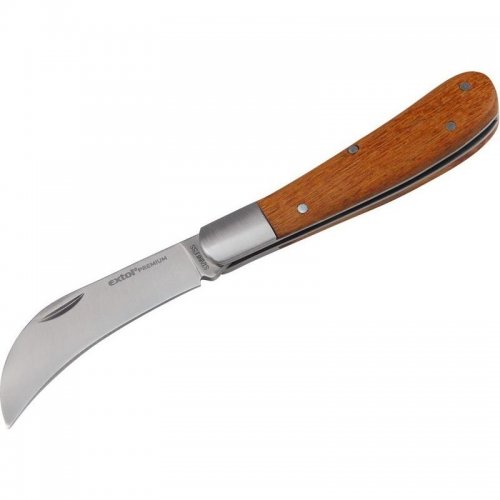 Nůž štěpařský zavírací nerez 170/100mm INOX EXTOL PREMIUM 8855110