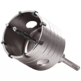 Vrták SDS PLUS do zdi korunkový 100mm délka stopky 100mm EXTOL PREMIUM 8801966