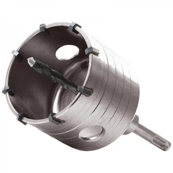 Vrták SDS PLUS do zdi korunkový 100mm délka stopky 100mm EXTOL PREMIUM 8801966