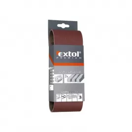Nekonečný pás brusné plátno bal.3ks P120 EXTOL PREMIUM 8803532