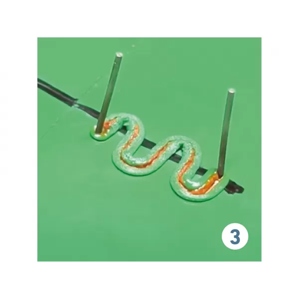 Aku sponkovací svářečka na plasty 4V/2,0 Ah Extol Premium 8891505