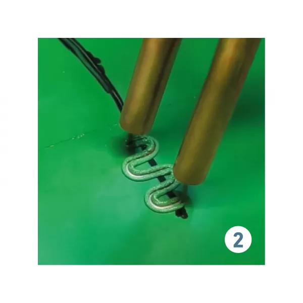 Aku sponkovací svářečka na plasty 4V/2,0 Ah Extol Premium 8891505