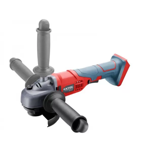 Aku úhlová bruska 115mm, 20V bez aku EXTOL PREMIUM 8891841