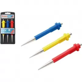 Důlčíky sada 3ks 125mm v plastovém držáku EXTOL PREMIUM 8801810