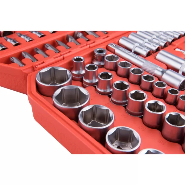 Hlavice nástrčné, sada 110ks, 1/4", 1/2" Extol Premium 8818338