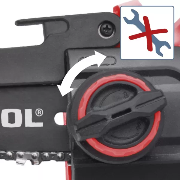 Aku řetězová pila 20V bez aku SHARE20V EXTOL PREMIUM 8891923